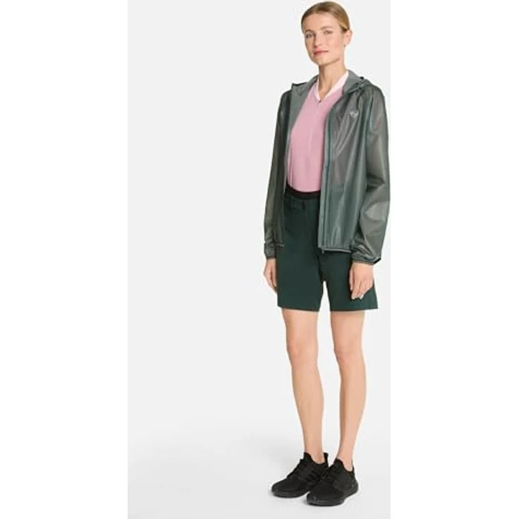 Ziener Natina-z Jacket Lady, wasserdichte Skijacke mit AQUASHIELD® Membran, dunkler Dschungel, Größe 36 – Bild 5