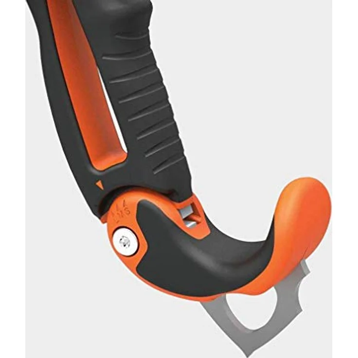 Petzl Nomic Eispickel, Black, für Eisklettern und Drytooling, auswechselbare Haue und Schaufel/Hammer – Bild 4