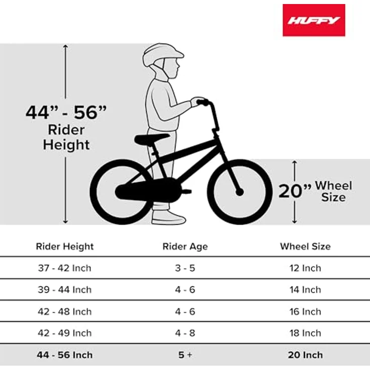 Huffy Girly Girl 20-Zoll Kinderfahrrad, weißes Singlespeed mit Blumengrafik und großem Lenkerkorb – Bild 11