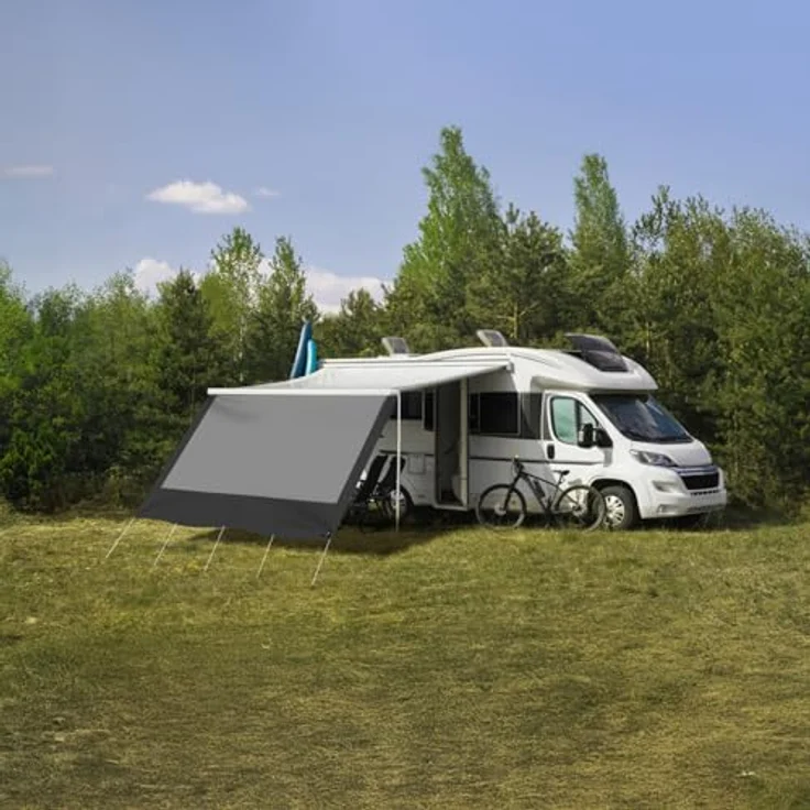 Brunner Vorzelt mit robusten 2Mesh-Gewebe und praktischen Seitenwänden, 2.80 kg – Bild 4