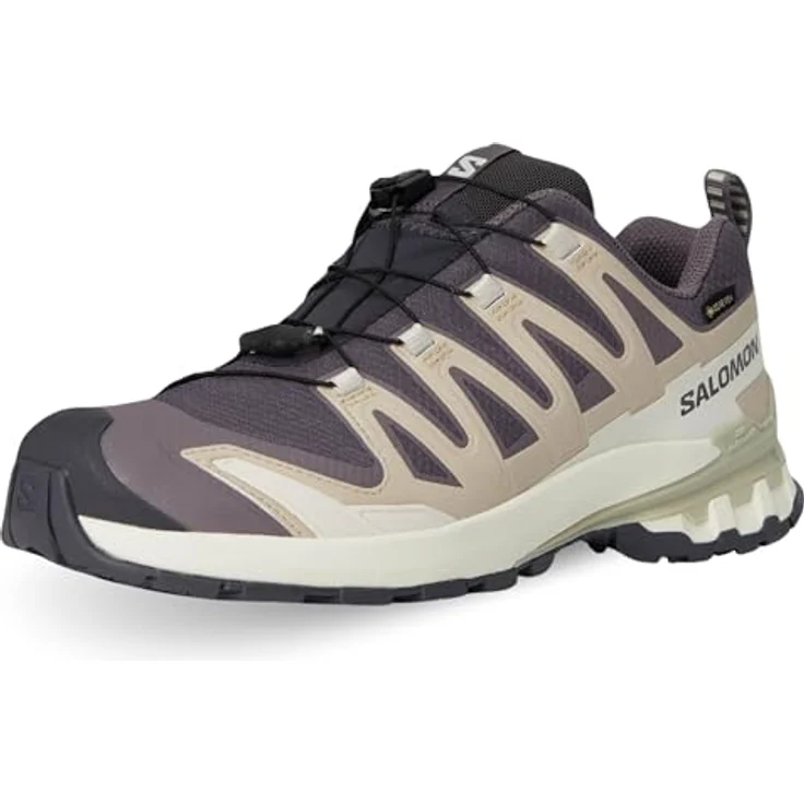 Salomon XA PRO 3D V9 GTX W, Multifunktions-Wanderschuhe in 9 Iron/Oxford, wasser- und winddicht, atmungsaktiv, ca. 630 g (Paar) – Bild 1