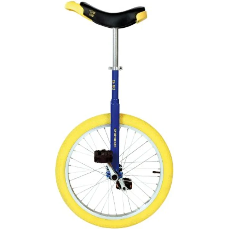QU-AX Luxus Einrad, Aluminium, Blau, Einheitsgröße mit ergonomischem Kindersattel – Bild 2