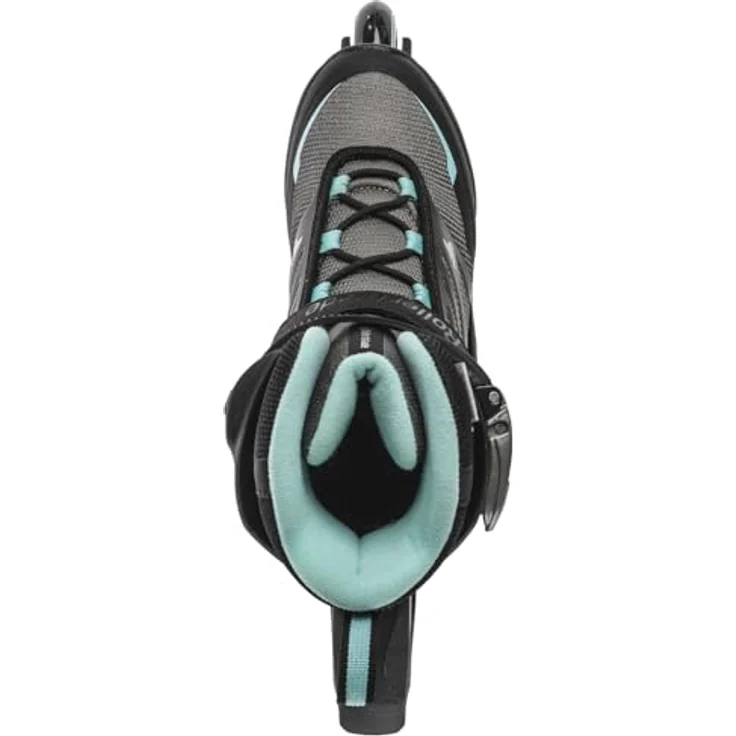 Rollerblade Zetrablade W Nero/Azzurro 25,5, Damen Rollschuhe mit optimierter Rollen/Lager Kombination – Bild 5
