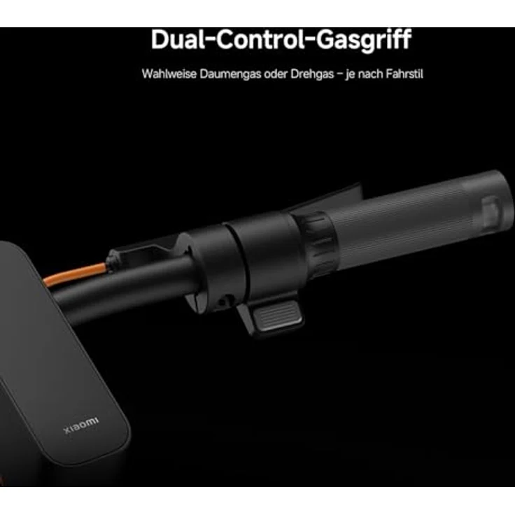 XIAOMI Electric Scooter 6 Max E-Scooter, 12 Zoll Tubeless, 70 km Reichweite, 1100W, Doppelscheibenbremse, TFT-Display, Grau – Bild 16