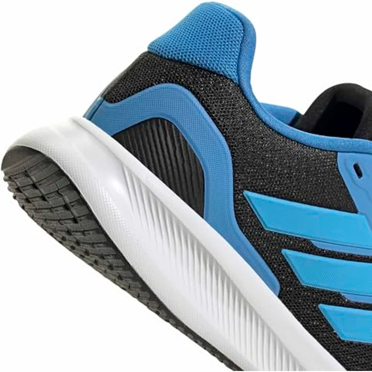 Adidas Runfalcon 5 J, Kinder Laufschuhe aus Textil und Synthetik mit Cloudfoam-Dämpfung und Gummilaufsohle, Unisex – Bild 3