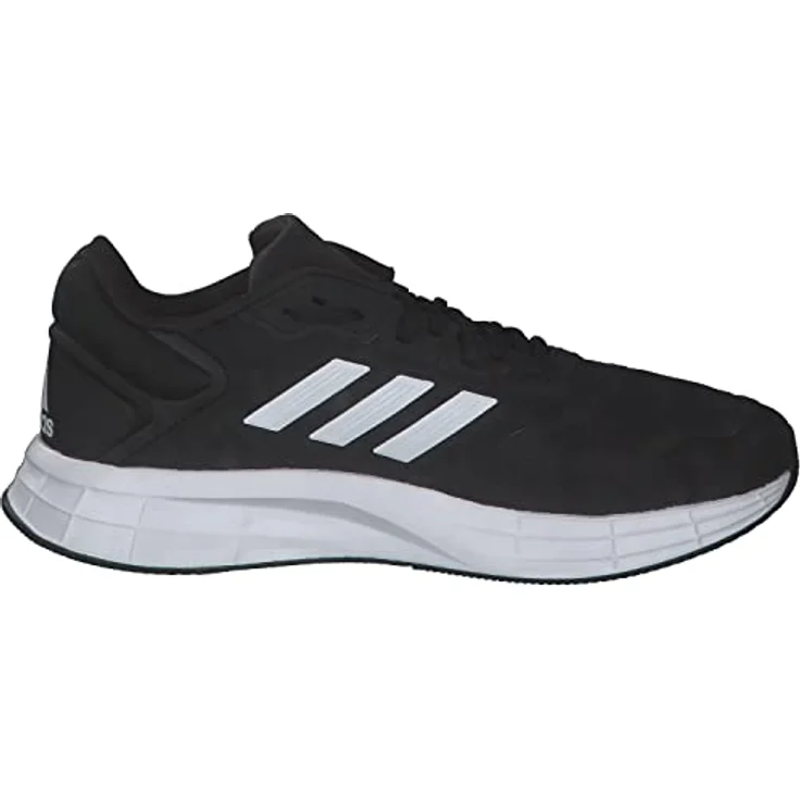adidas Duramo 10, Herren Laufschuhe mit atmungsaktivem Obermaterial und Lightmotion-Zwischensohle, Schwarz, Größe 44 2/3 – Bild 10