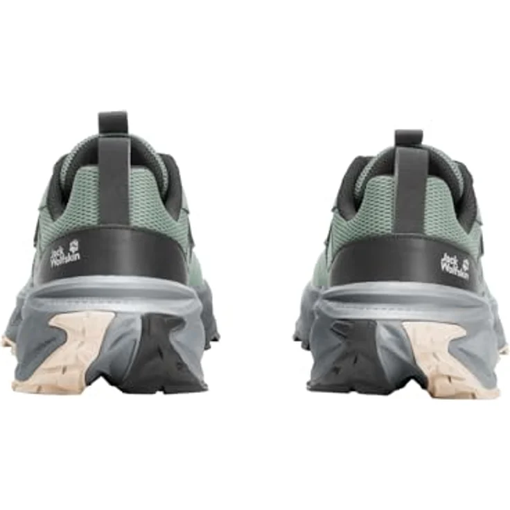 Jack Wolfskin PS TRAIL LOW W, Damen Wanderschuhe mit TEXARIDE-Technologie, Grün – Bild 4