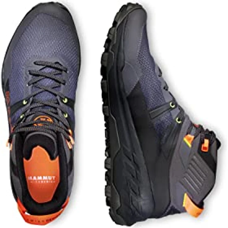 Mammut Sertig II Mid GTX, Multifunktions-Wanderschuh mit wasserdichter GORE-TEX Membran, titaniumgrau – Bild 2