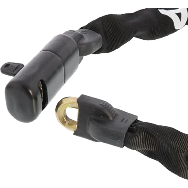 AXA Linq Pro Kettenschloss, 100 cm, Sicherheitsstufe 18, 10 mm Stahlglieder, hohe Sicherheit – Bild 2