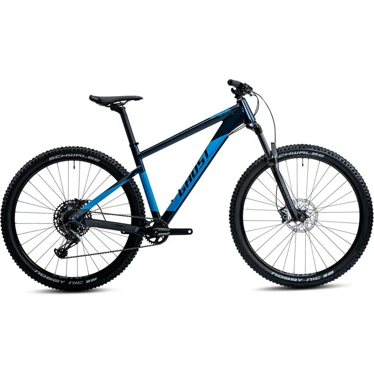 GHOST Nirvana Tour Universal 27,5 2023, Hardtail Mountainbike mit 12 Gang SRAM Schaltung, Rahmenhöhe S