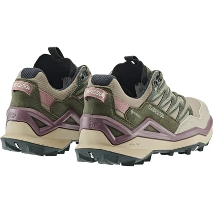 Lowa Damen Maddox Pro GTX Lo, Wanderhalbschuh mit GORE-TEX Membran, desert/alt rosa, Größe 43.5 – Bild 4