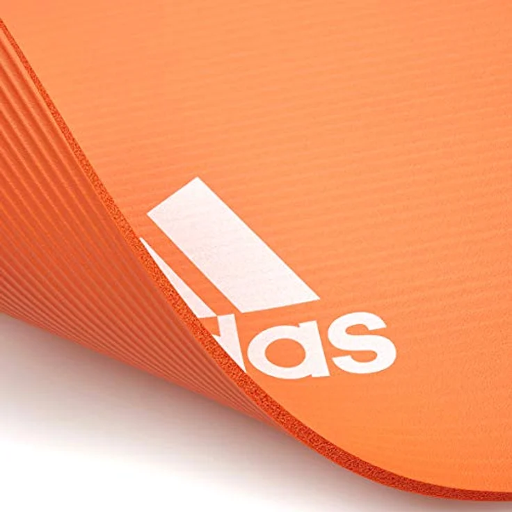 adidas Performance Fitnessmatte Adidas Training - 7mm, Rutschfeste Oberfläche, Yogamatte, Blau – Bild 5