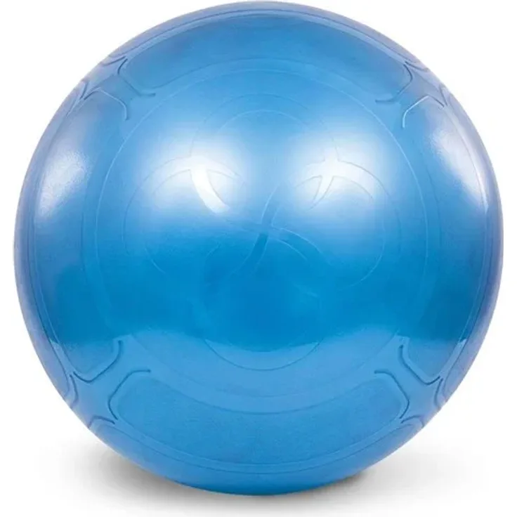 BOSU Exercise Ball Blue 55 cm, vielseitiger Fitnessball mit rutschfester Oberfläche und bruchsicherem Material
