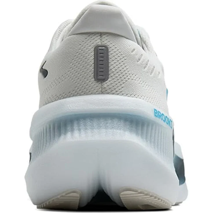 Brooks Glycerin Max 2, Neutrale Allround-Laufschuhe mit GlideRoll™-Rocker, atmungsaktives Mesh-Obermaterial, White/Orange/Green Blue Slate, Größe 48.5 – Bild 6