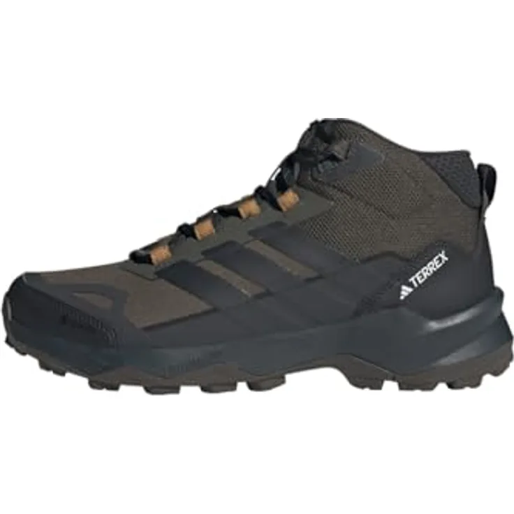 Adidas Terrex Skychaser AX5 GORE-TEX, Herren-Wanderschuhe in Grün, wasserdicht und atmungsaktiv, dämpfende OrthoLite®-Einlegesohle, hervorragender Grip