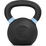 Yes4All QCG3 Pulverbeschichtetes Kettlebell aus Gusseisen, 16 kg