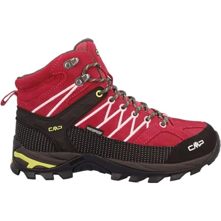 CMP RIGEL MID WMN TREKKING SHOES WP, wasserdichter Wanderschuh mit hoher Dämpfung und FullOn GRIP-Sohle – Bild 1