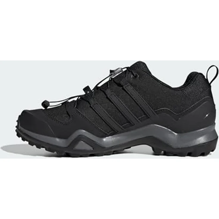 adidas TERREX SWIFT R2 GORE-TEX, Wasserdichter Wanderschuh mit Continental Gummi Außensohle, schwarz – Bild 2