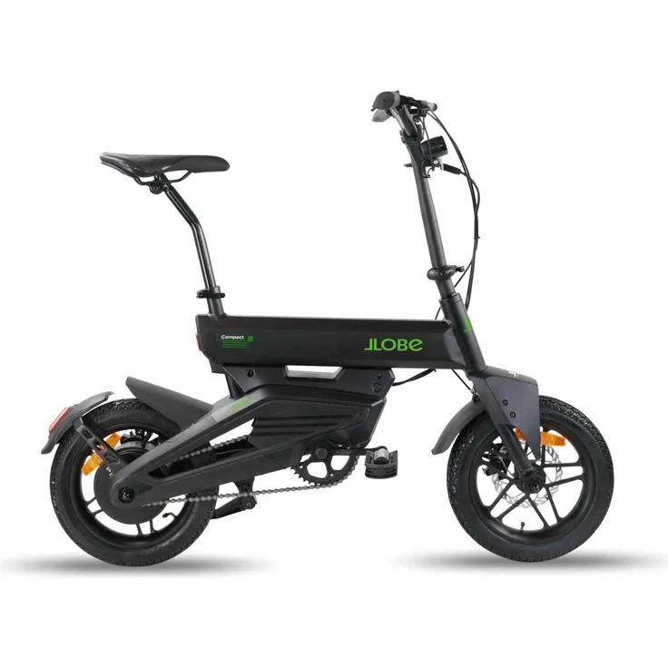 LLobe E-Bike Compact 14", 36V/7,8Ah, klappbarer Lenker, 250W Hinterradmotor, bis zu 60 km Reichweite