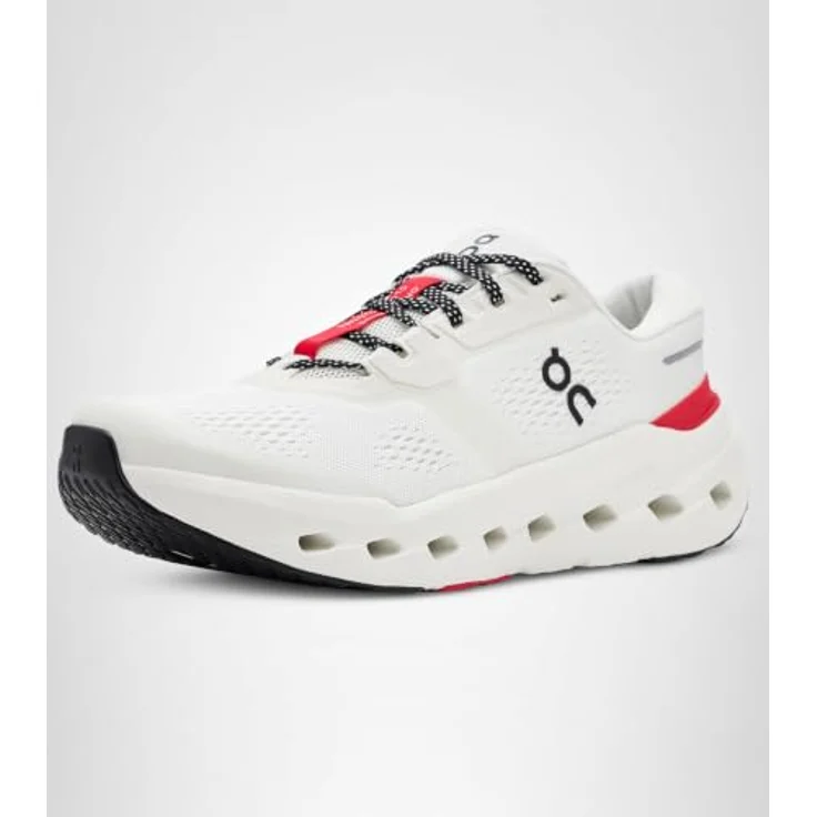 ON Running Cloudrunner 3, Herren Laufschuhe Straße, Ivory-Rubin, EU 42.5, rutschhemmendes Profil, Cloud Tec®-Technologie, atmungsaktives Mesh – Bild 8
