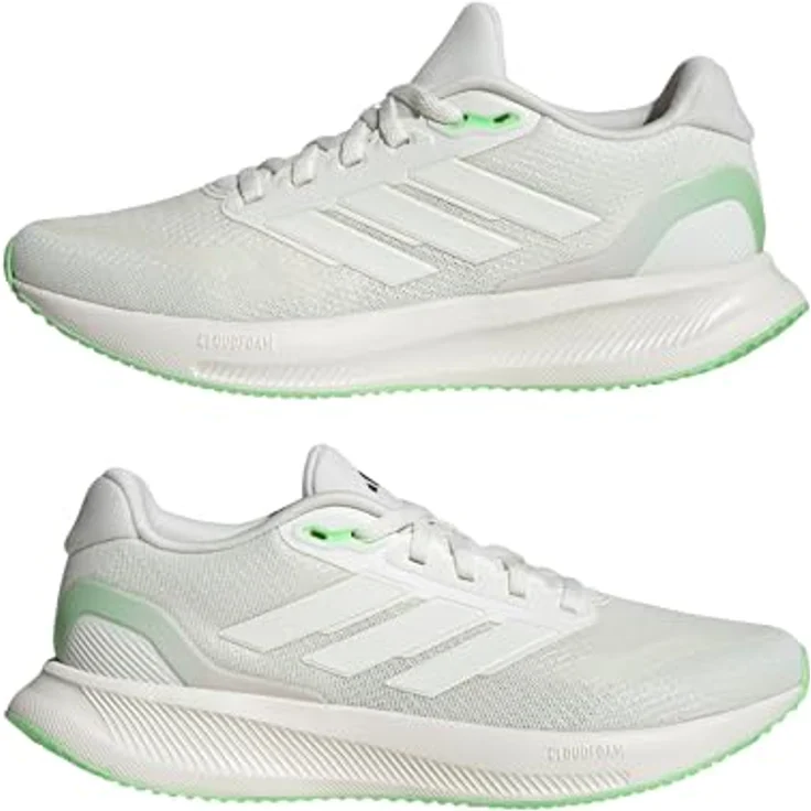 adidas Runfalcon 5, Laufschuhe für Damen mit atmungsaktivem Mesh-Obermaterial und Cloudfoam-Zwischensohle, Schwarz – Bild 6