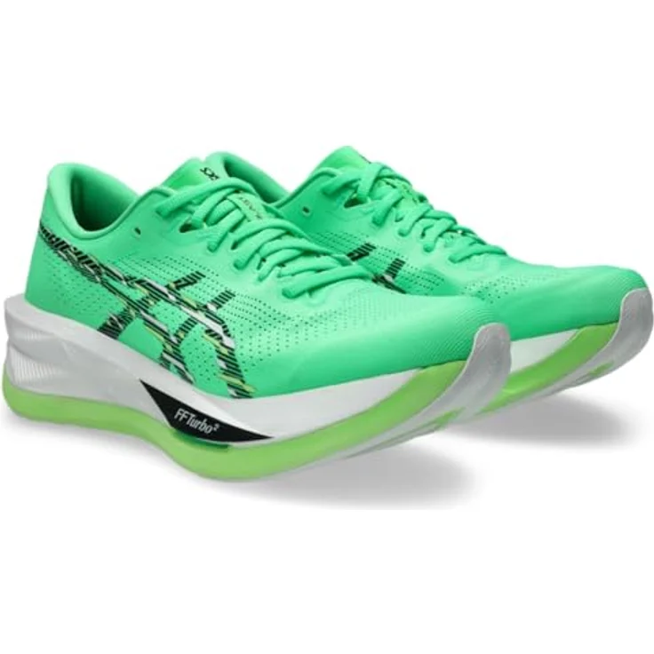 Asics 1011C083-300, Laufschuhe für Herren mit FF BLAST™ MAX und FF TURBO²™-Dämpfung, Mesh-Obermaterial, grün – Bild 2
