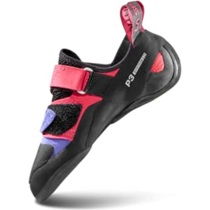 LA SPORTIVA Kubo Kletterschuhe, ungefüttert aus Mikrofaser und Veloursleder, EU 37 1/2, mit doppeltem Klettverschluss und integrierter Schutzkappe – Bild 5