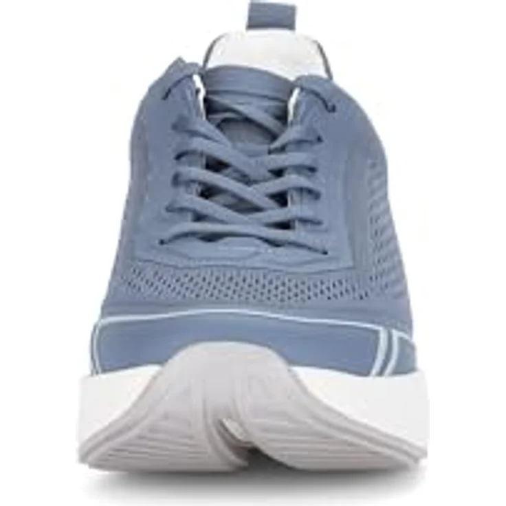 Gabor Rollingsoft Damen Halbschuhe, sportliche Sneaker in Blau, Weite G, 38,5, mit Wechselfußbett – Bild 5
