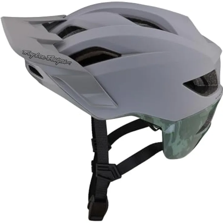 Troy Lee Designs Flowline SE MIPS MTB-Helm, Halbschalenhelm in Grau, Größe XS-S