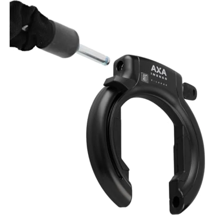AXA Imenso X Large Ringschloss, schwarzes Fahrradschloss mit gehärtetem Stahlbügel und Anti-Bohr-Schutz, ART 2-Sterne-Sicherheitsstufe – Bild 5