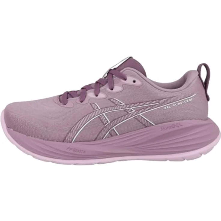 ASICS Performance Gel-Cumulus 27, Damen Laufschuhe mit PureGEL-Technologie, neutraler Pronation, violett, Größe 37.5 – Bild 1