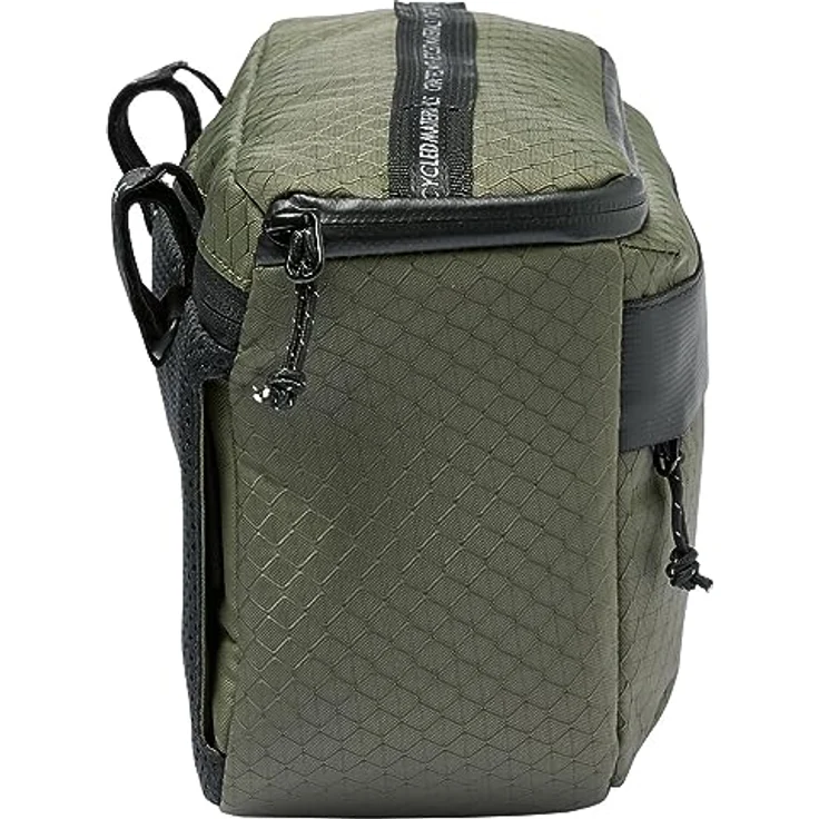 VAUDE Fahrradtasche Cyclist Box Hüfttasche und Lenkertasche, 3 Liter Volumen, recycelte Materialien, PFC-frei wasserabweisend, blau – Bild 3