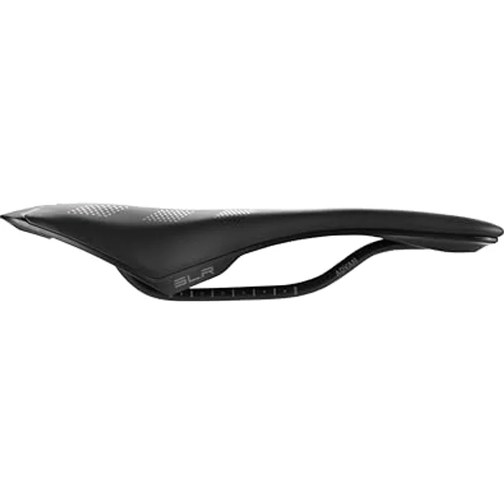 Selle Italia SLR Advan Rennrad-Sattel, Manganstahl-Rahmen, Superflow-Aussparung, Größe S3, Schwarz – Bild 3