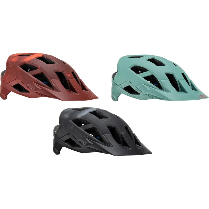 Leatt Helmet MTB Trail 2.0 Velvet, Mountainbike-Helm in Violett mit optimalem Schutz und Komfort