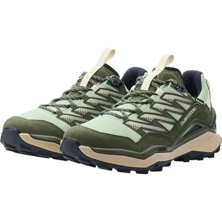 Lowa Maddox Pro GTX Lo Ws, wasserdichte Damen Outdoorschuhe mit griffiger Gummisohle, Olive/Sage, EU 40 – Bild 6