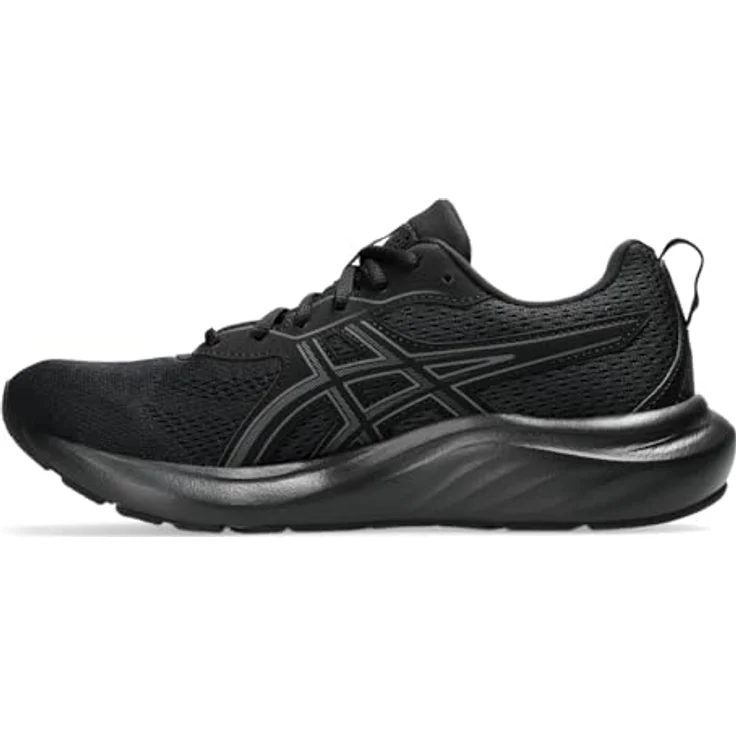 Asics Gel-Contend 9, Laufschuhe mit GEL™-Technologie und atmungsaktiver Sohle, schwarz/grau, US 9 / EUR 40,5 / UK 7 – Bild 2