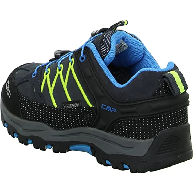 CMP RIGEL LOW TREKKING, Kinder Wanderschuh mit wasserdichter Clima Protect Membran, Veloursleder, Schnellschnürsystem – Bild 2
