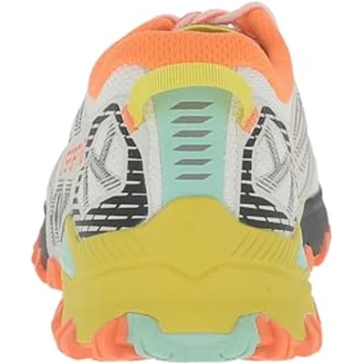 La Sportiva Bushido III 2024, Trail-Laufschuhe für Herren, griffige Außensohle, atmungsaktives Obermaterial, hellgrau/bunt – Bild 6