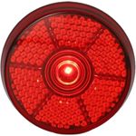 Fischer 85467 LED Blink- und Sicherheitslicht, rot, für Erwachsene
