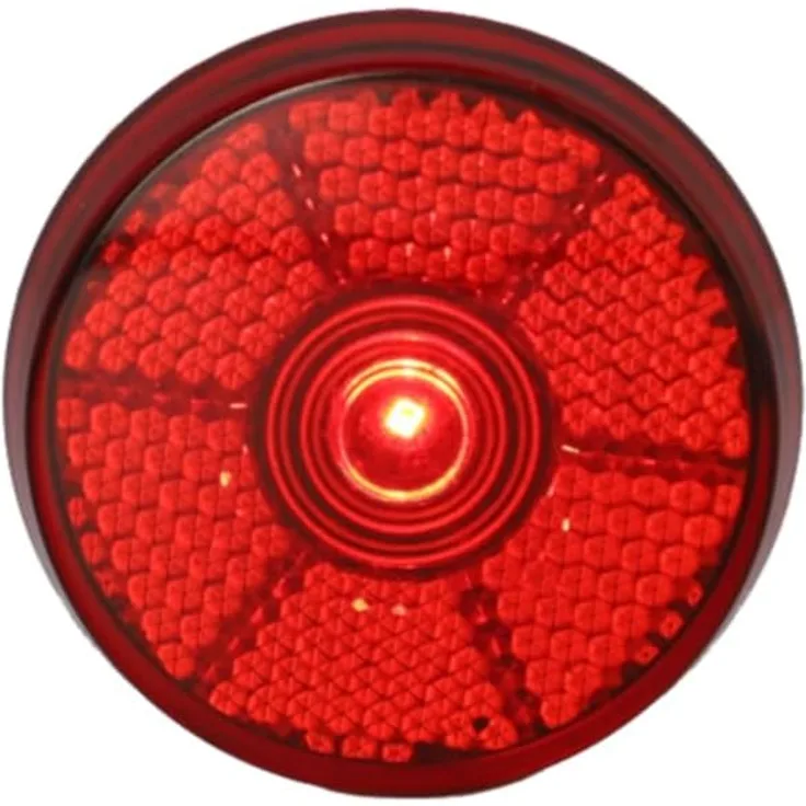 Fischer 85467 LED Blink- und Sicherheitslicht, rot, für Erwachsene