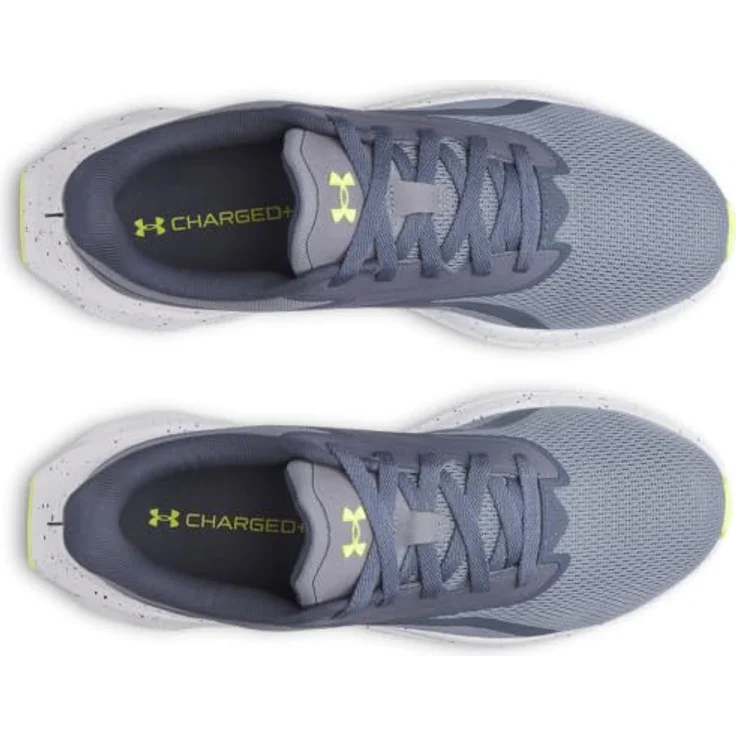 Under Armour Ua Ascend, Laufschuhe mit atmungsaktivem Mesh-Obermaterial, Charged+ Dämpfung, Größe: 9.5, Farbe: gravel – Bild 4