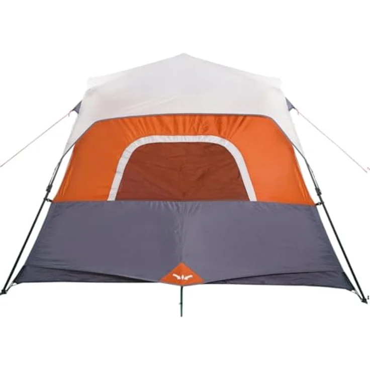 vidaXL Campingzelt 6 Personen, wasserdicht mit integrierter LED-Beleuchtung und Quick-Release-System, 11.50 kg – Bild 8