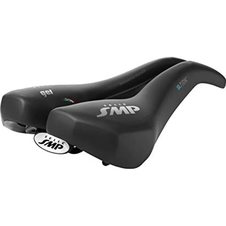 WIKUS SMP Unisex Selle E-TRK Rennradsattel, schwarz, für Sitzknochenbreiten 9—15 cm, 277x162mm, 490g – Bild 1
