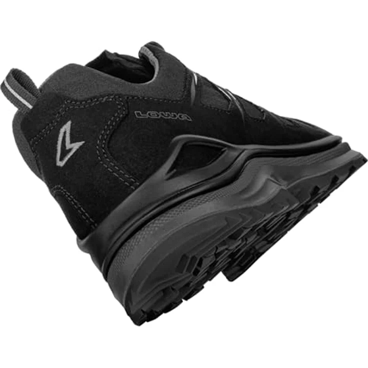 Lowa Innox Evo II GTX, multifunktionaler wasserdichter Herren Wanderschuh, schwarz/grau, mit GORE-TEX-Membran und LOWA ENDURO EVO II Sohle – Bild 2
