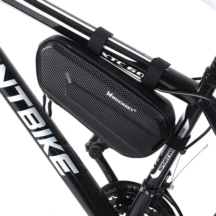 Wozinsky Fahrrad Rahmentasche 1.5L, wasserdicht, schwarz (WBB10BK) – Bild 7