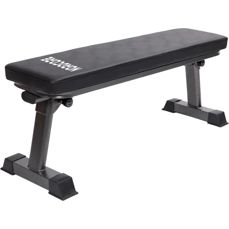 Nordcore Flachbank Core, platzsparend verstaubar, 115x38x45 cm, max. Belastbarkeit 180 kg