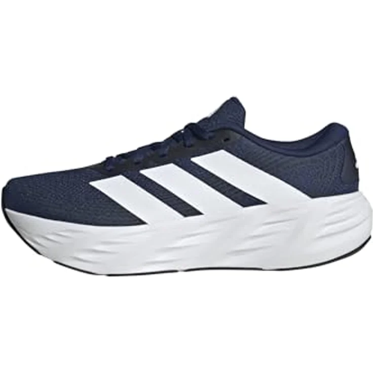Adidas Galaxy 8 IH9813, Laufschuh mit Cloudfoam Dämpfung, Weiß/Dark Blue/Night Indigo – Bild 1
