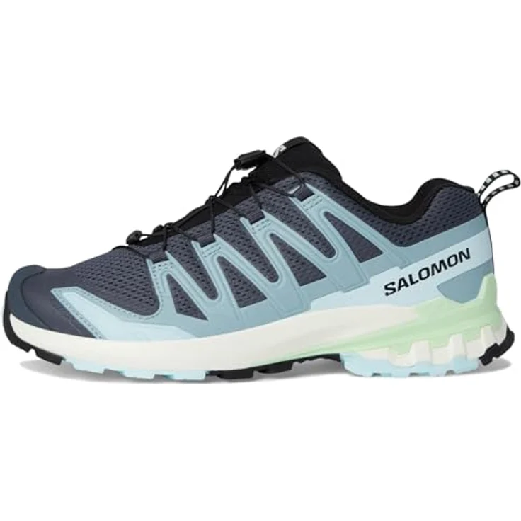 Salomon XA Pro 3D V9 Damen Wanderschuh, Multifunktionsschuh mit EnergyCell™+ Dämpfung, All-Terrain Contagrip® Außensohle, blau, Größe 6.5 – Bild 4