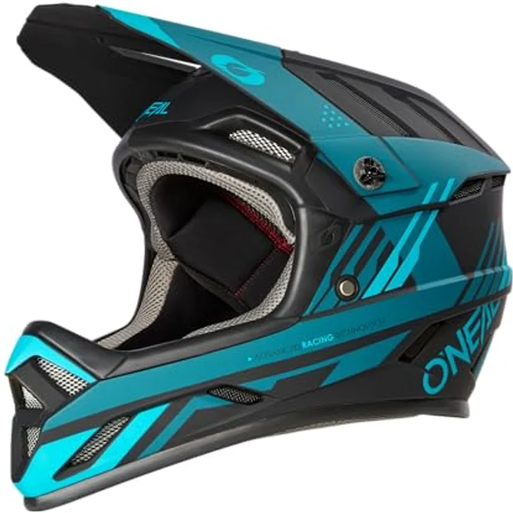 Oneal BACKFLIP Helmet STRIKE V. 23 black/teal 59 - 60 cm – Bild 2