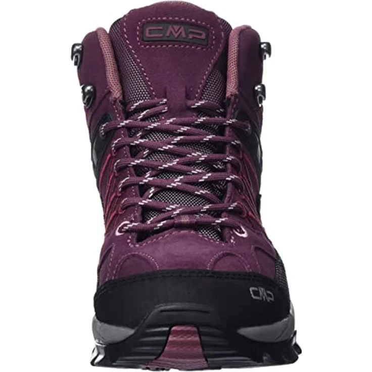 CMP Campagnolo Rigel WP, Damen Wanderschuhe, wasserdicht, Gummisohle, Rot, Größe 37 – Bild 2